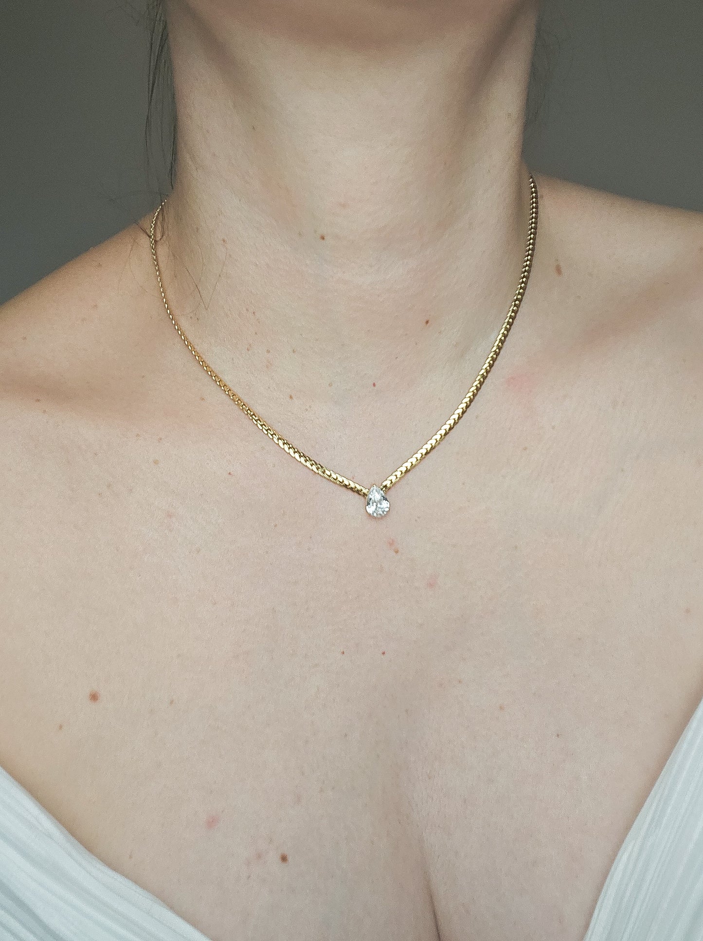 Dayana teardrop necklace