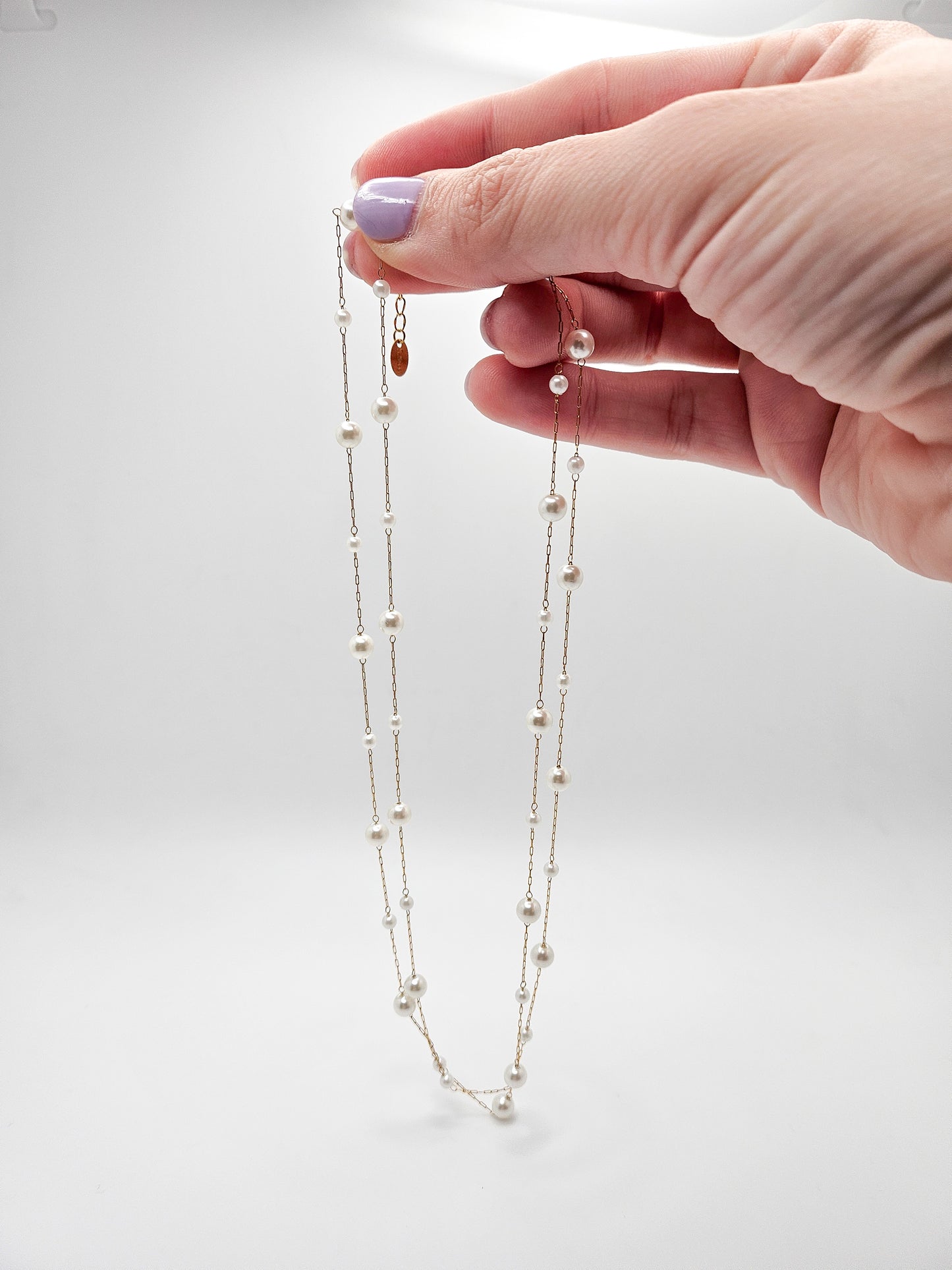 Elena pearl necklace