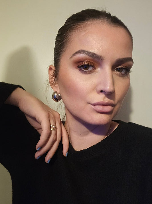 Luna earrings in silver