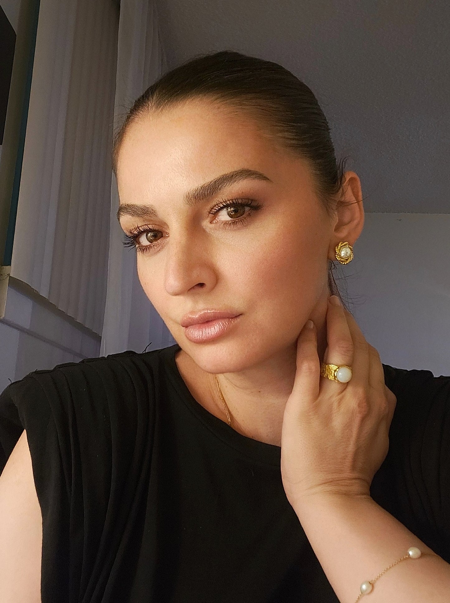 Tahuana flower earrings