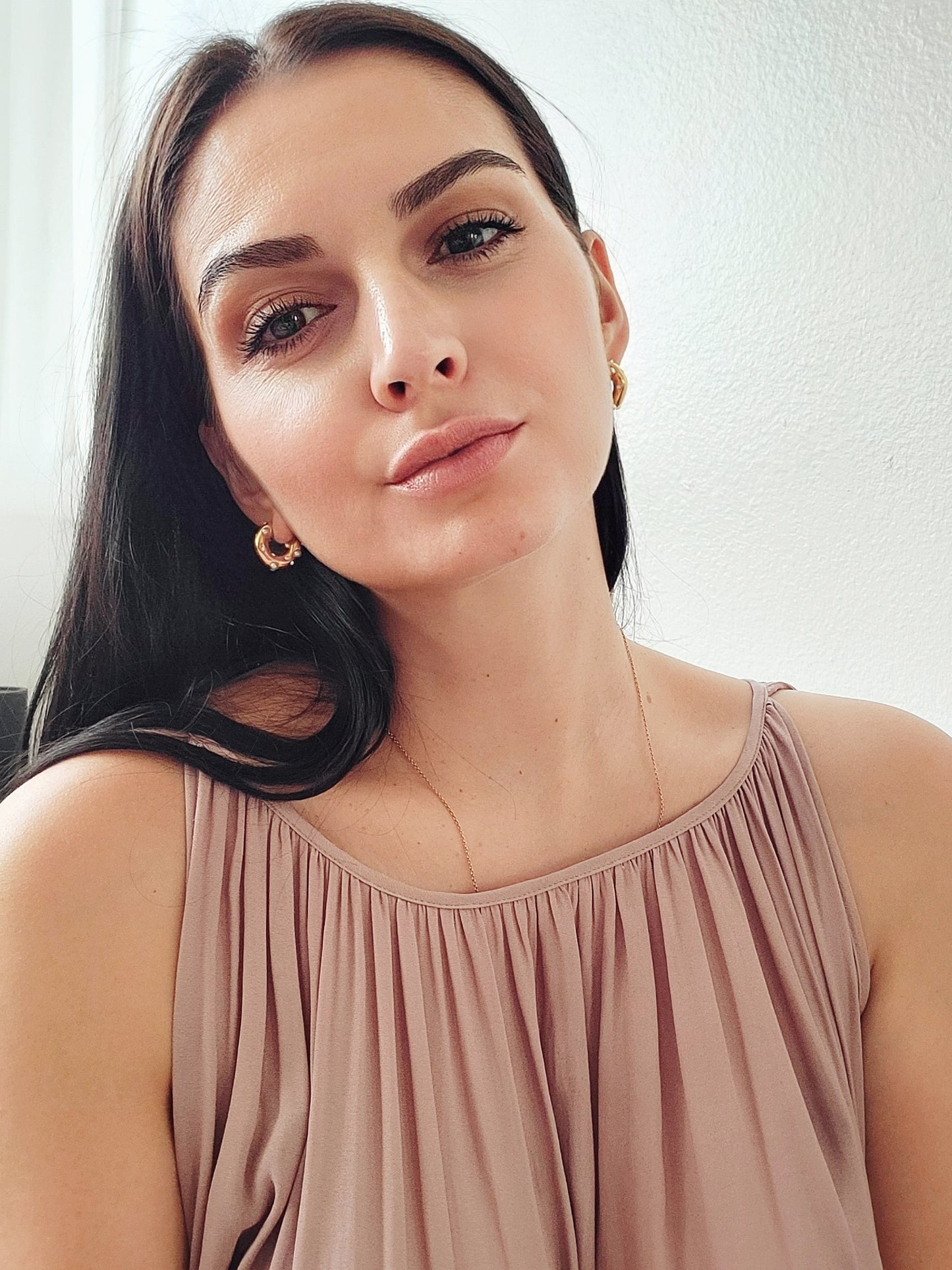 Clara pearl earrings