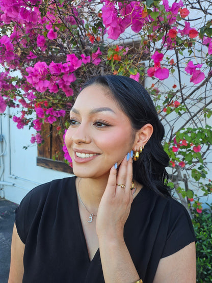 Kiki chunky hoops