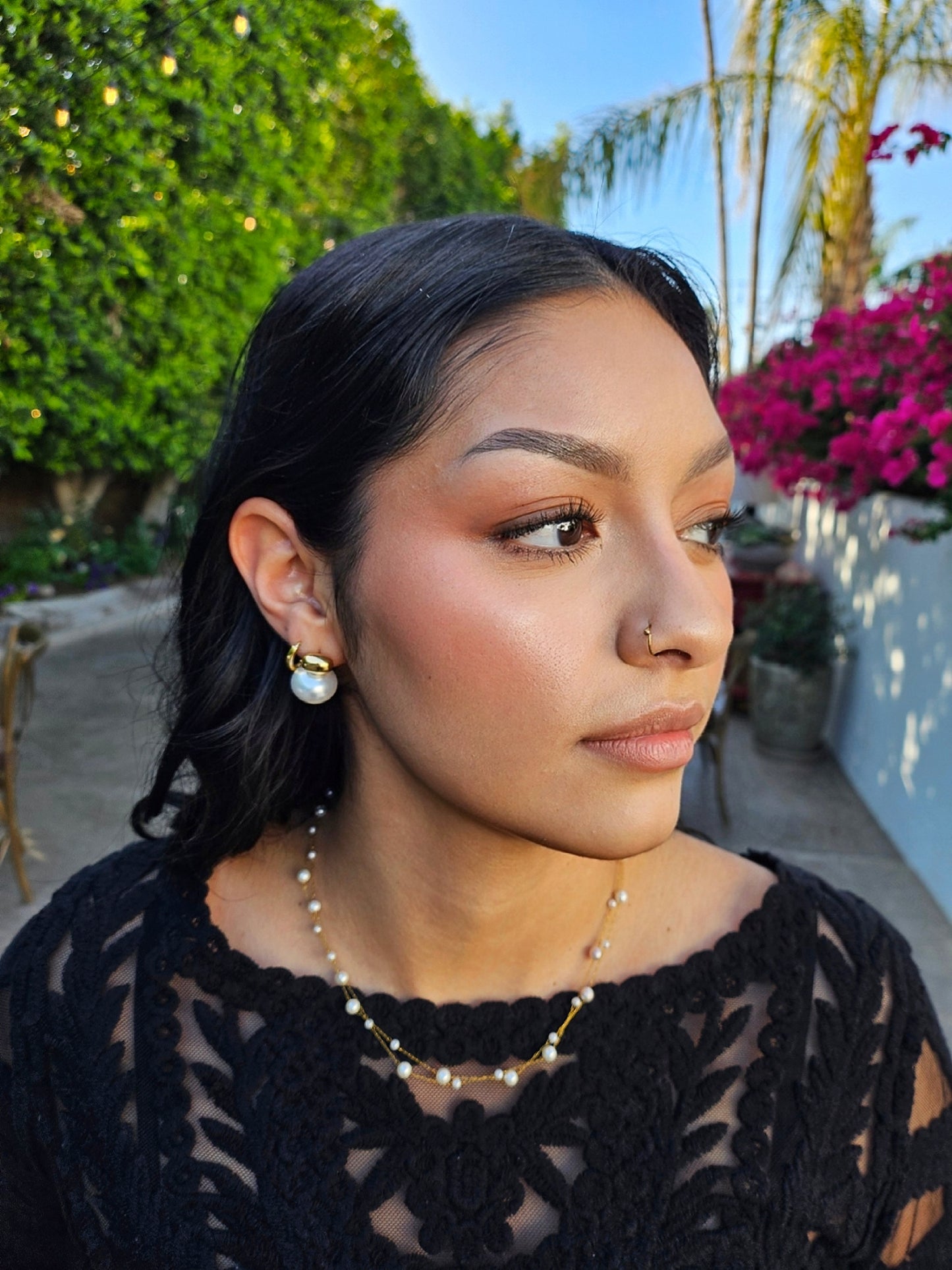 Patience Pearl earrings