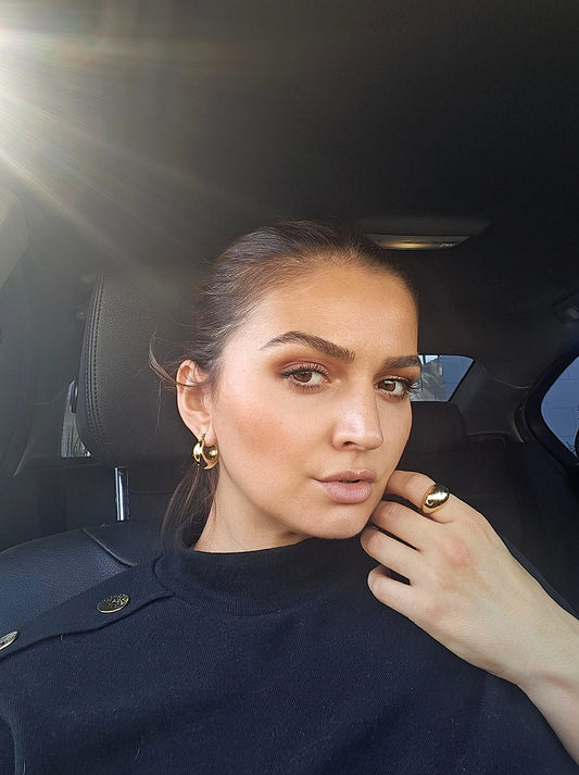 Kiki chunky hoops
