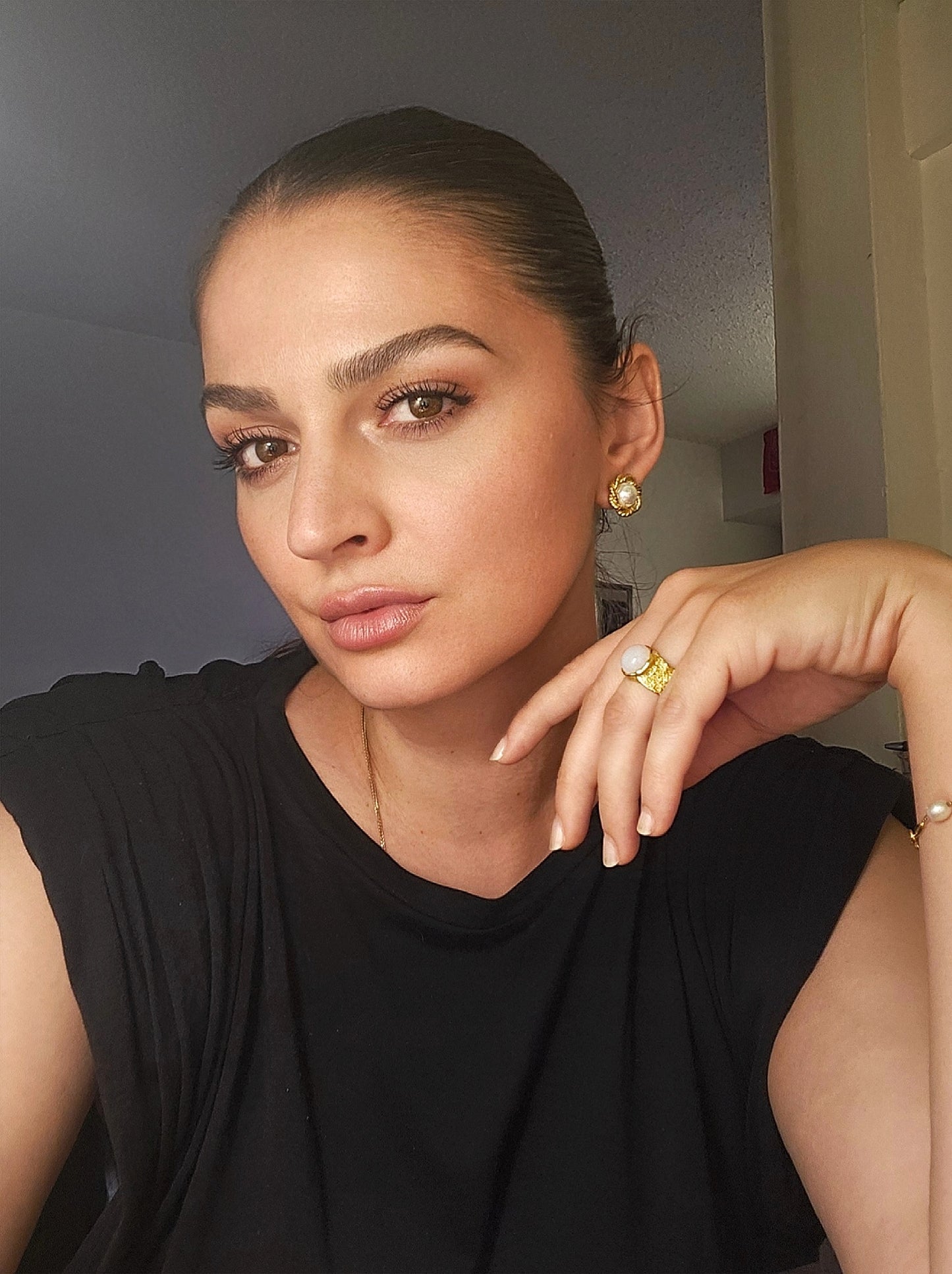 Tahuana flower earrings