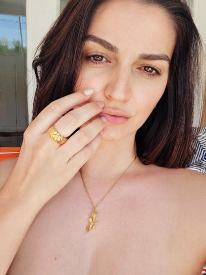 Lori chunky ring