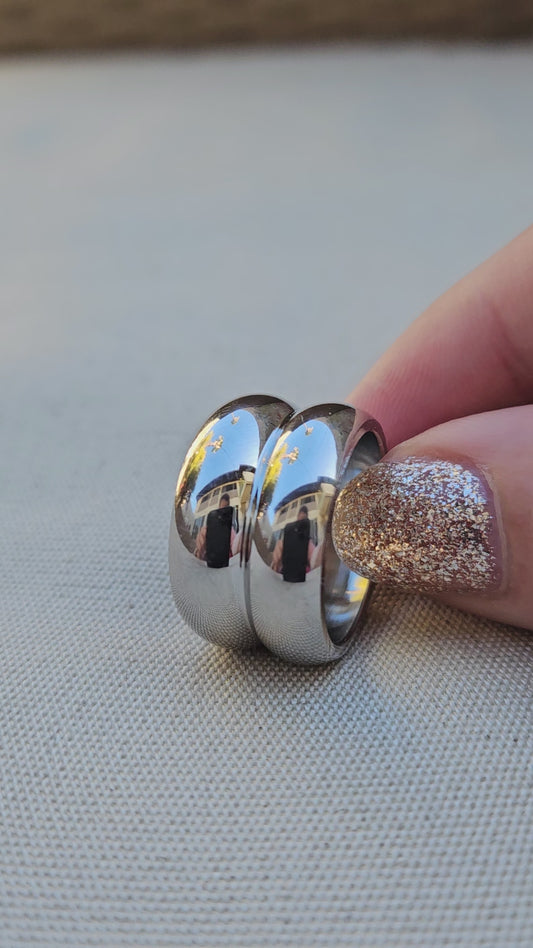 Zora Double ring in Silver