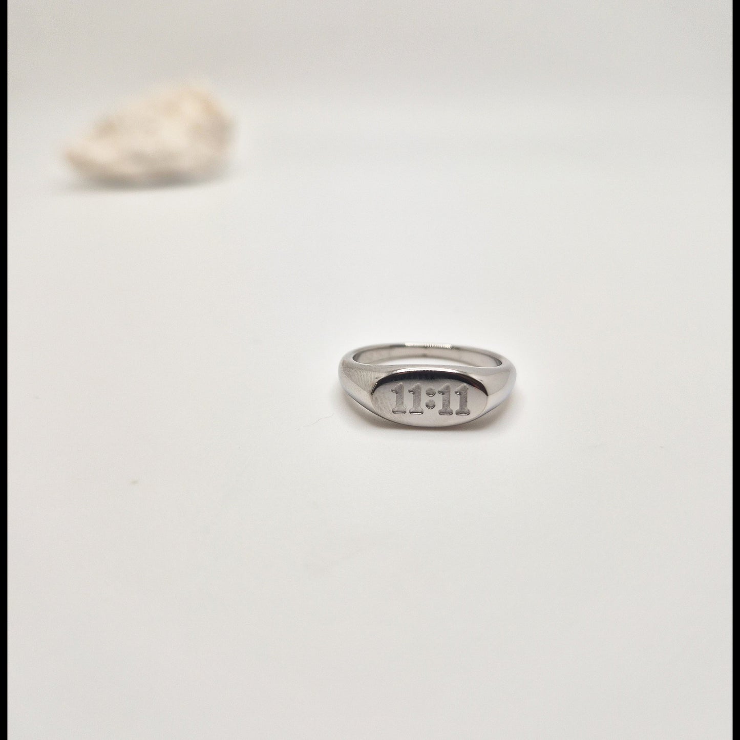 Angela 11:11 ring Silver