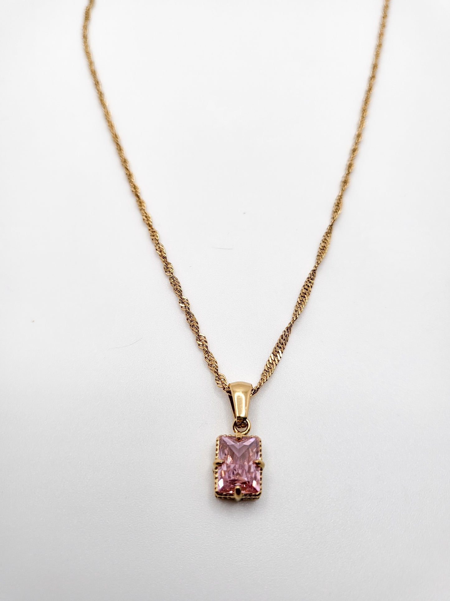 Vanya zircon necklace