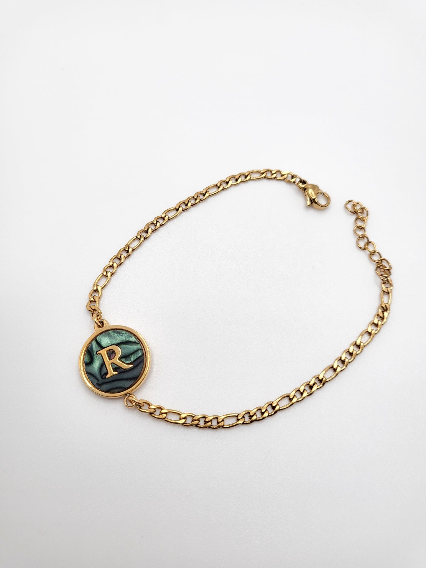 Ariel letter bracelet