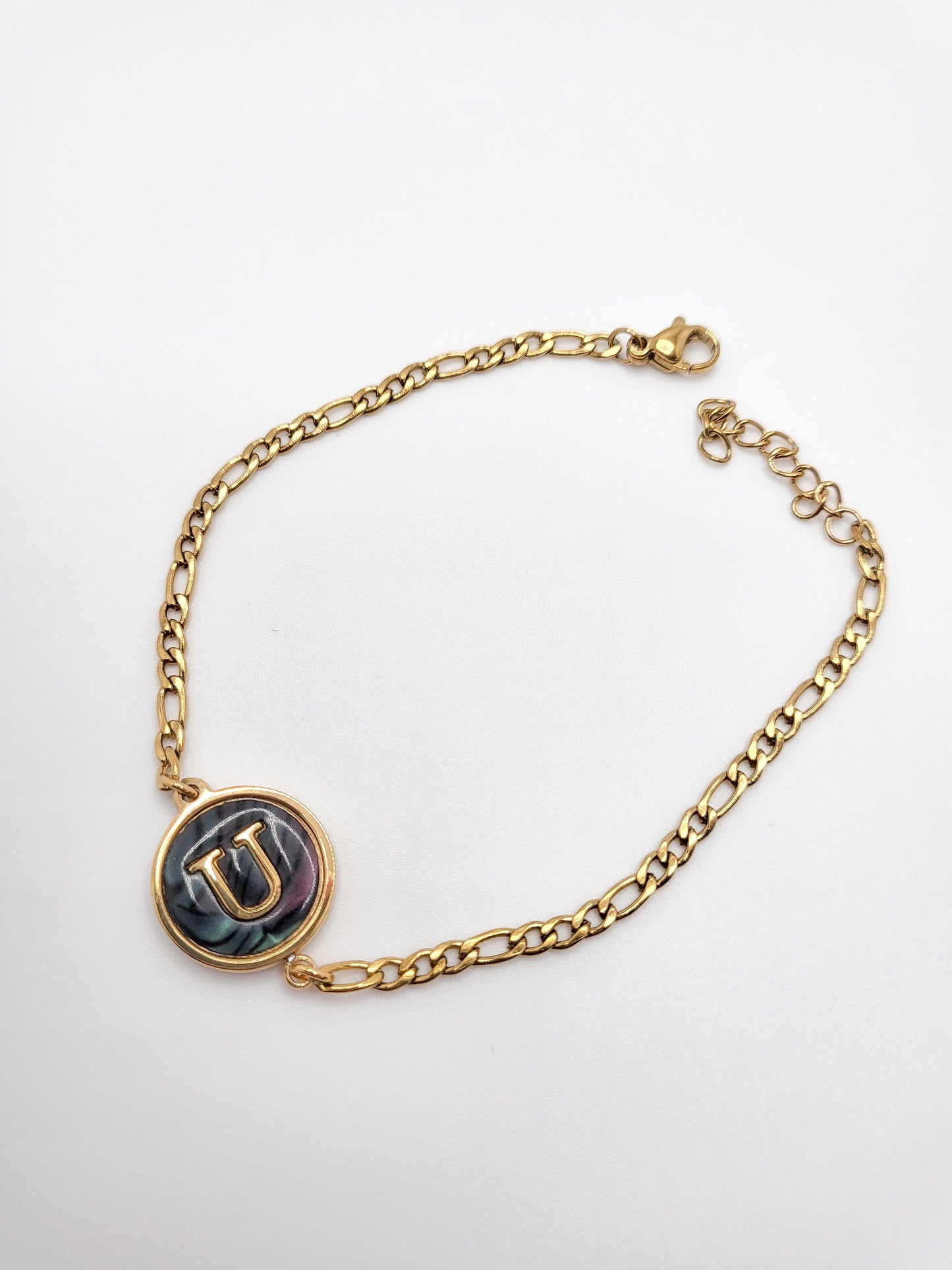 Ariel letter bracelet
