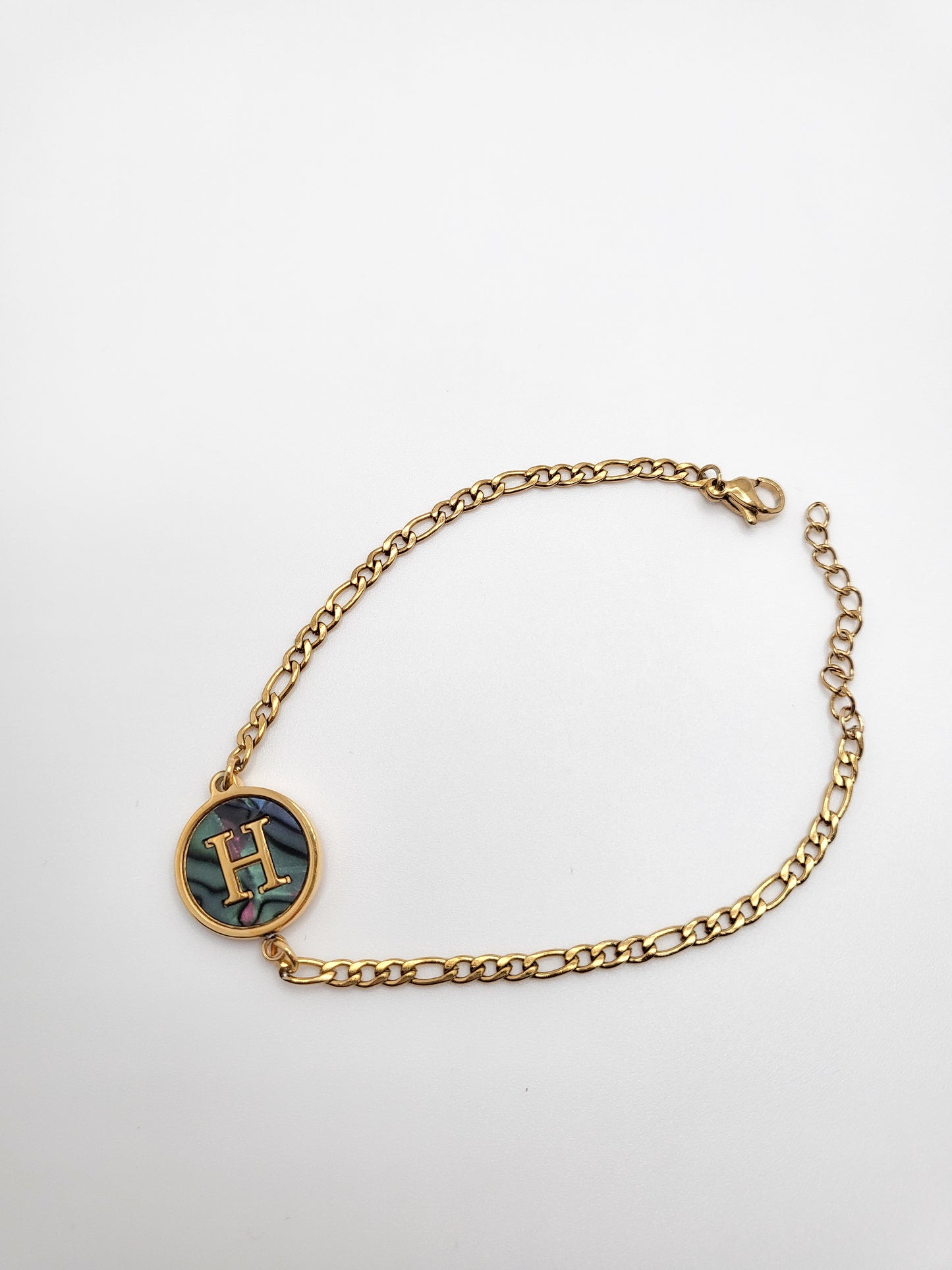 Ariel letter bracelet