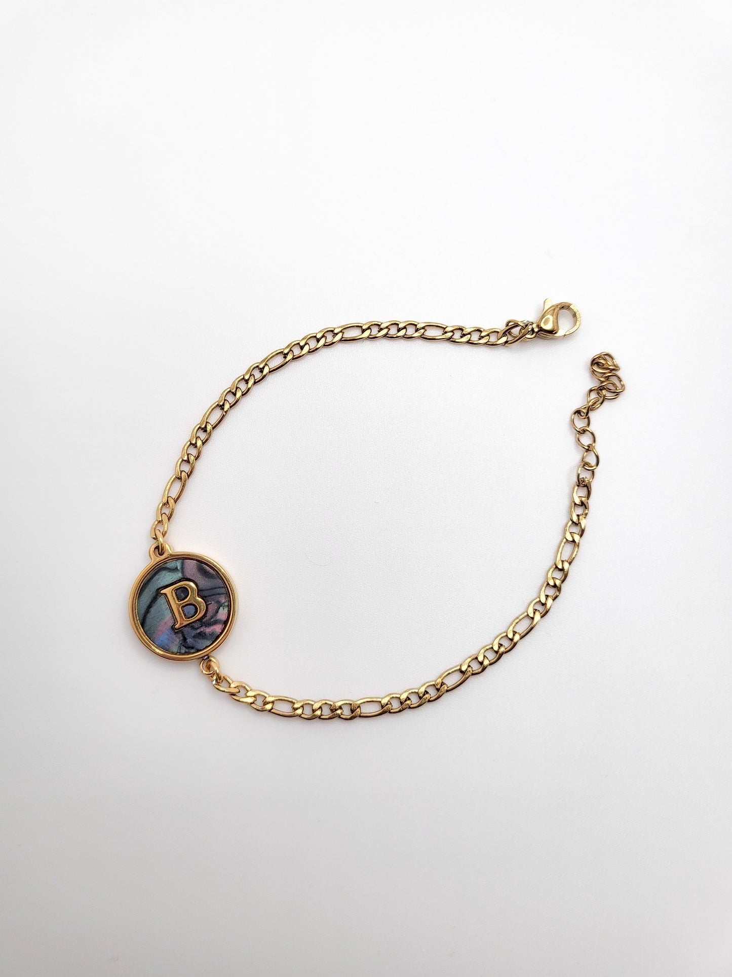 Ariel letter bracelet