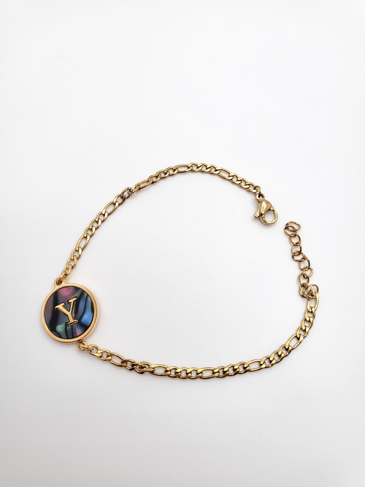 Ariel letter bracelet