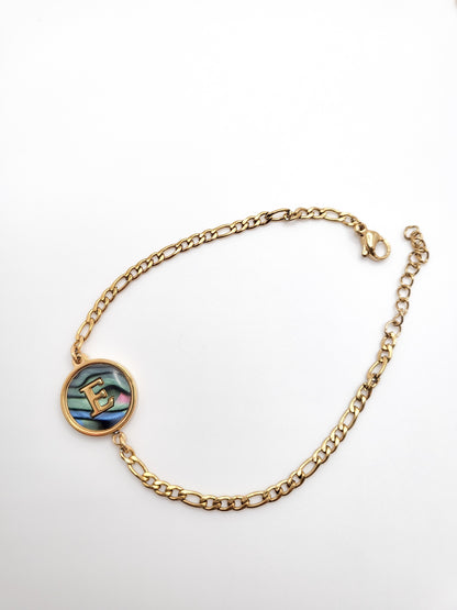 Ariel letter bracelet